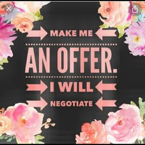 Feel free to make an offer!